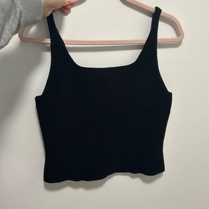 Aritzia - Babaton sculpt knit square neck tank top